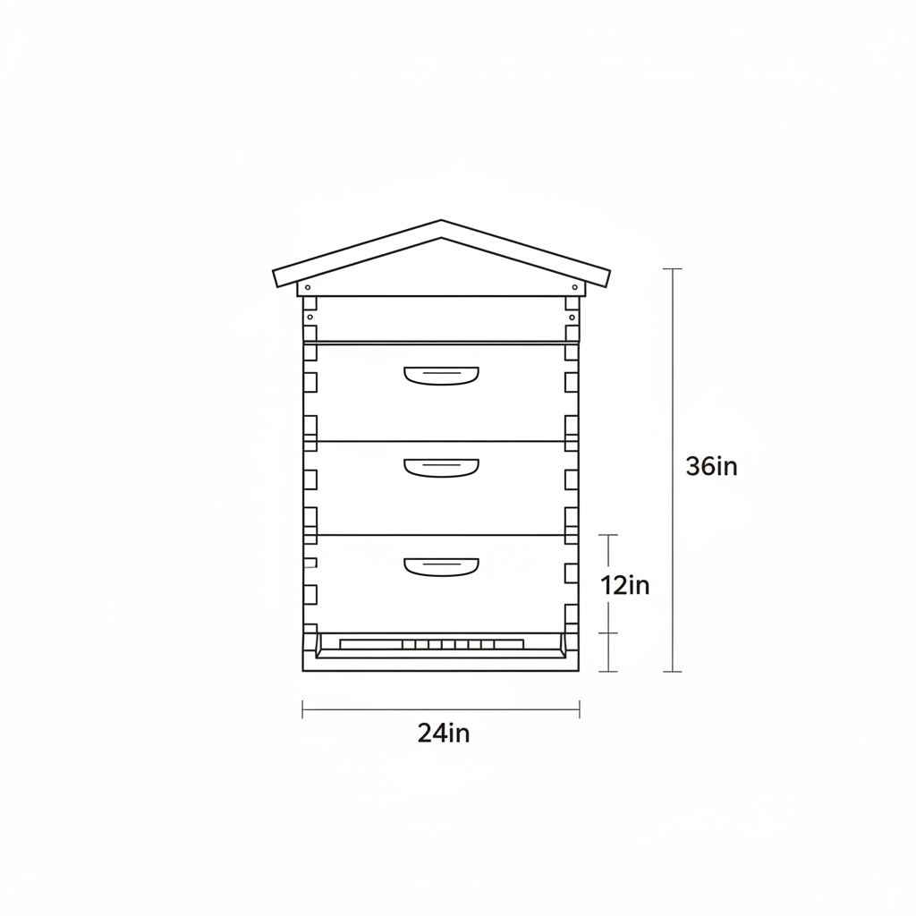 Bee hive box