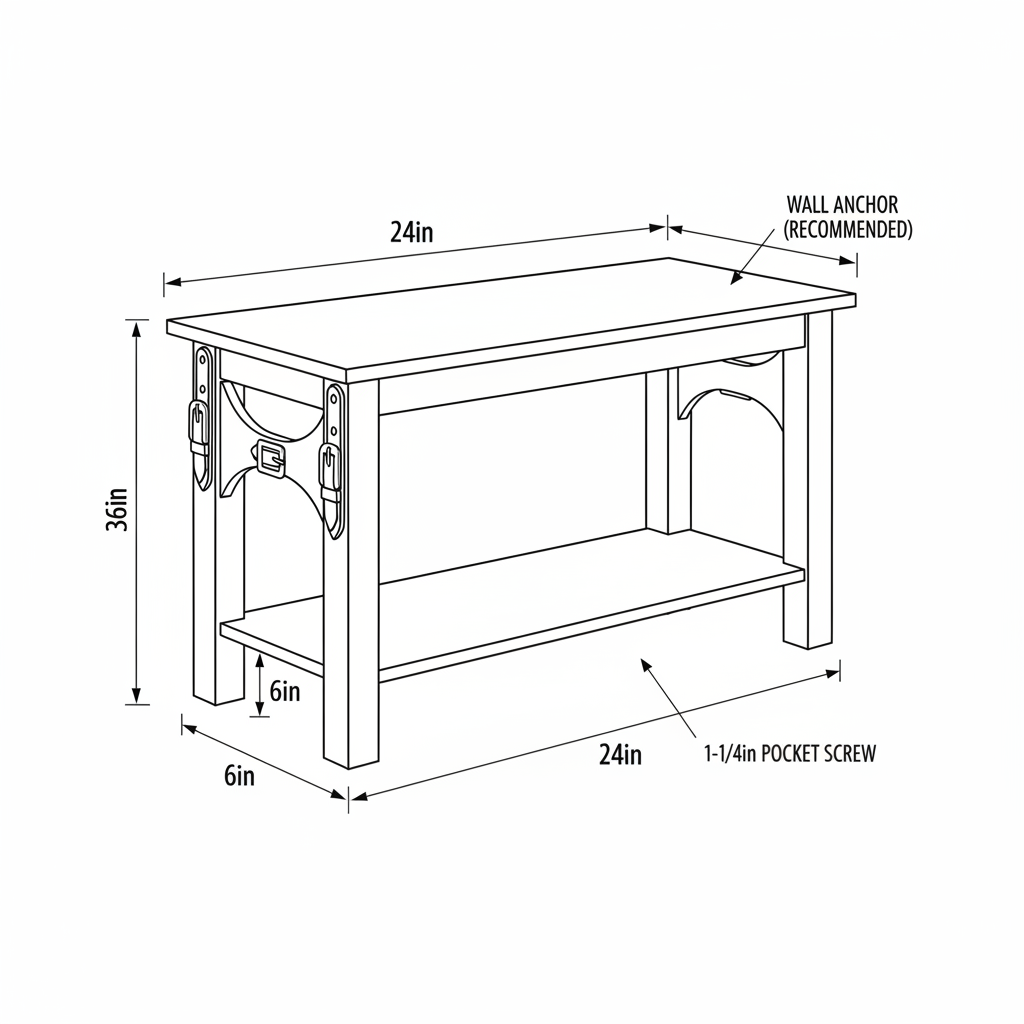 Coffee table with western horse tack integrated