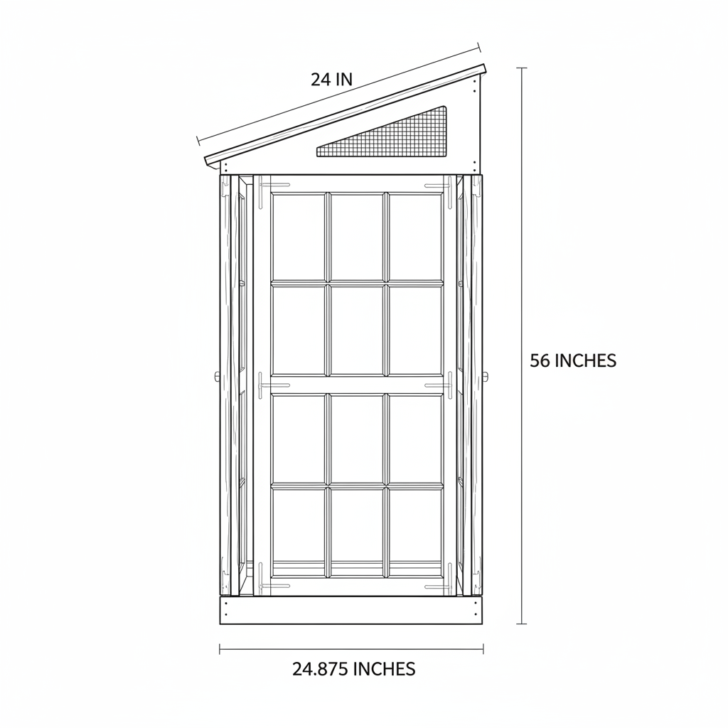 Enclosure for my green anoles using old window sash's