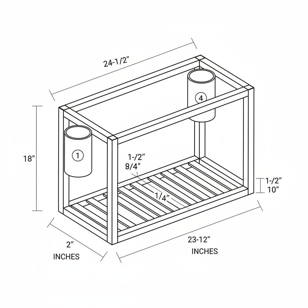Metal boot scraper and brush holder for entryway