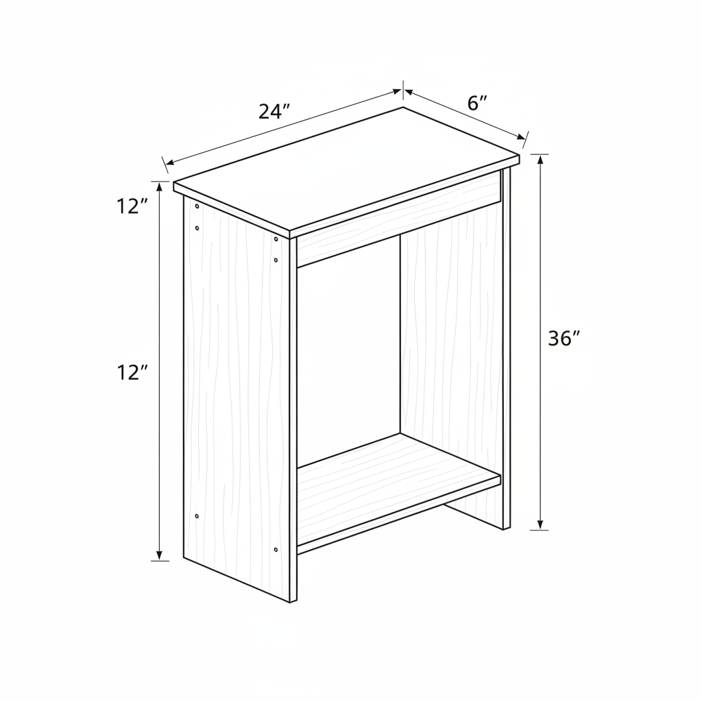 A dining table for 6 people