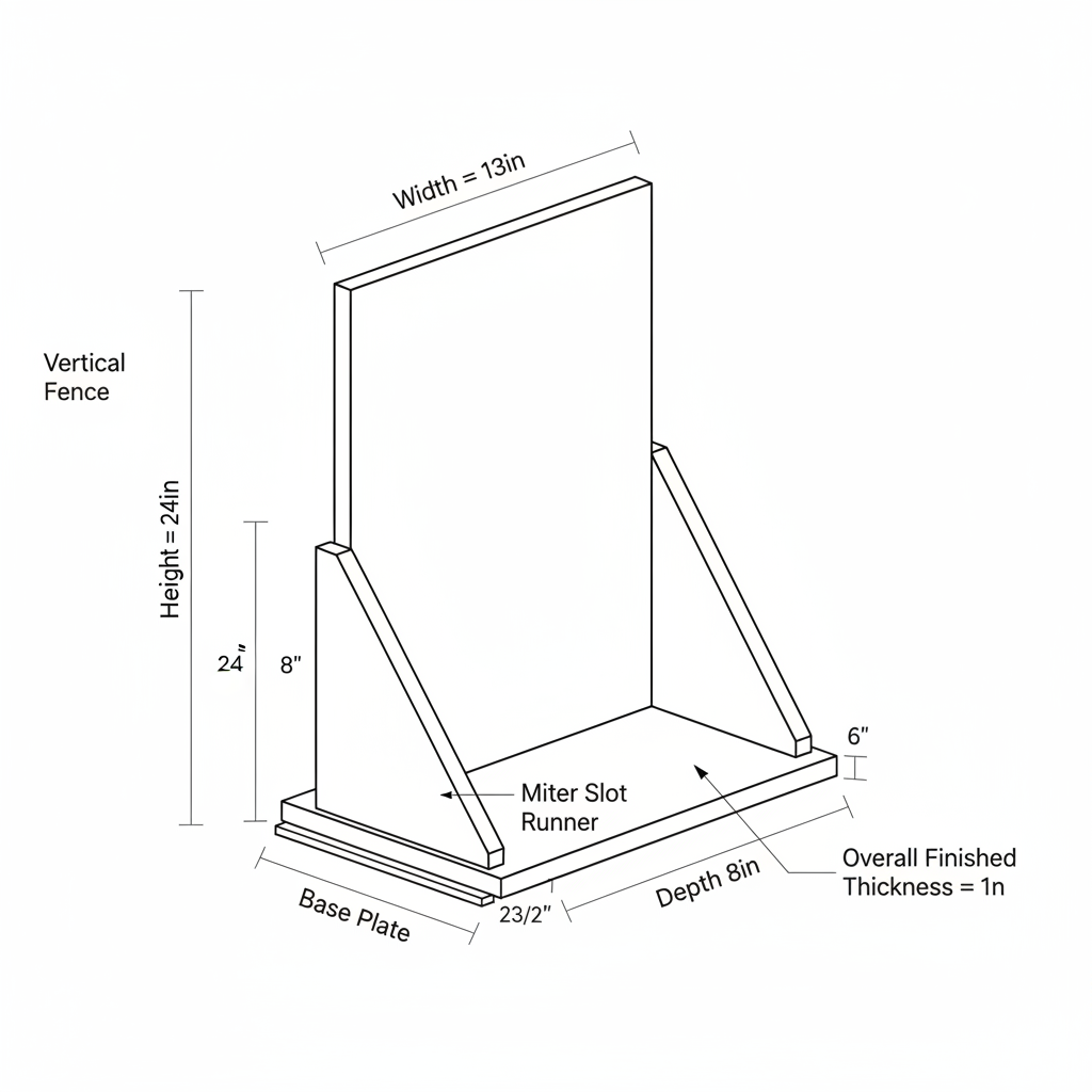 bandsaw jig for thick live edge slabs