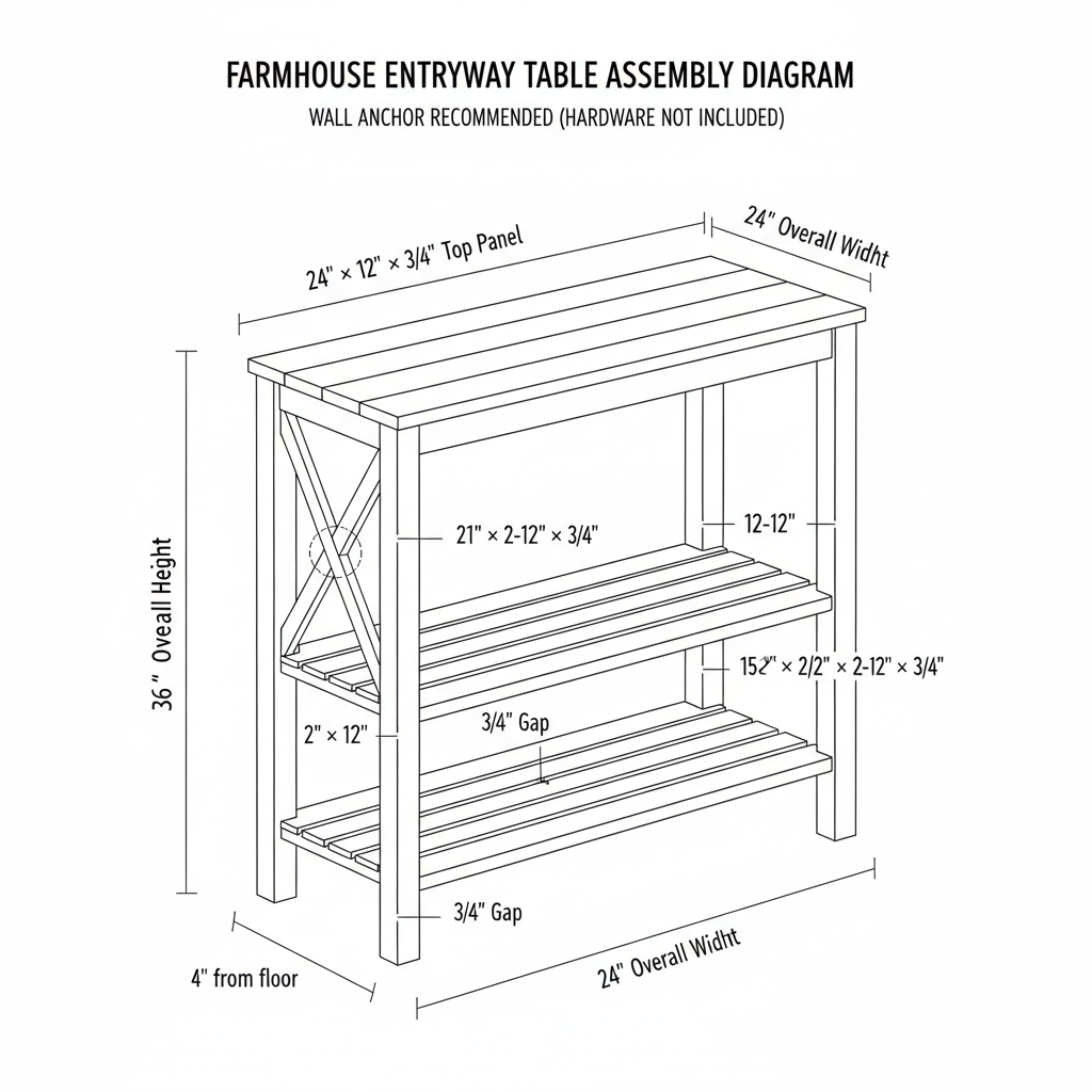 A simple but elegant entryway table using reclaimed wood. I have a very nice planer and jointer.