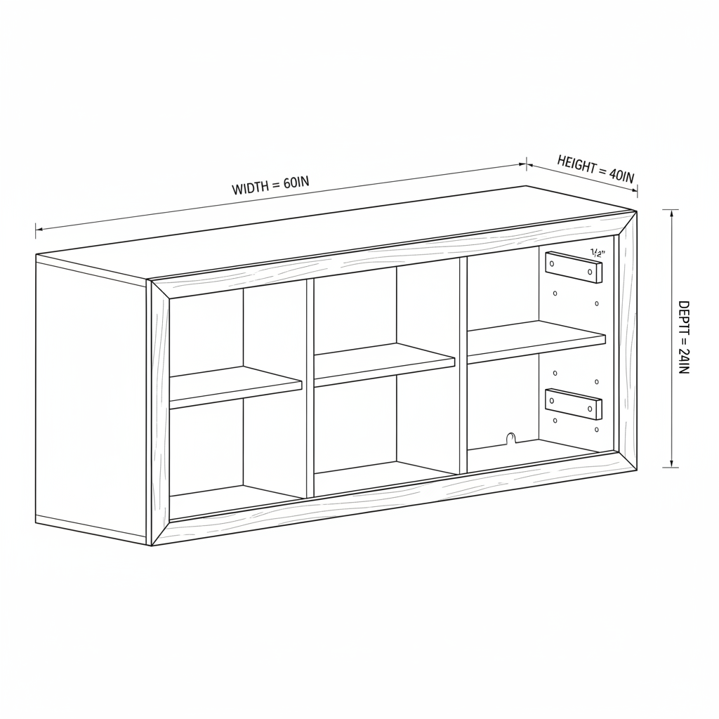 I want to make an entertainment center where I can display record player and records along with house electronics