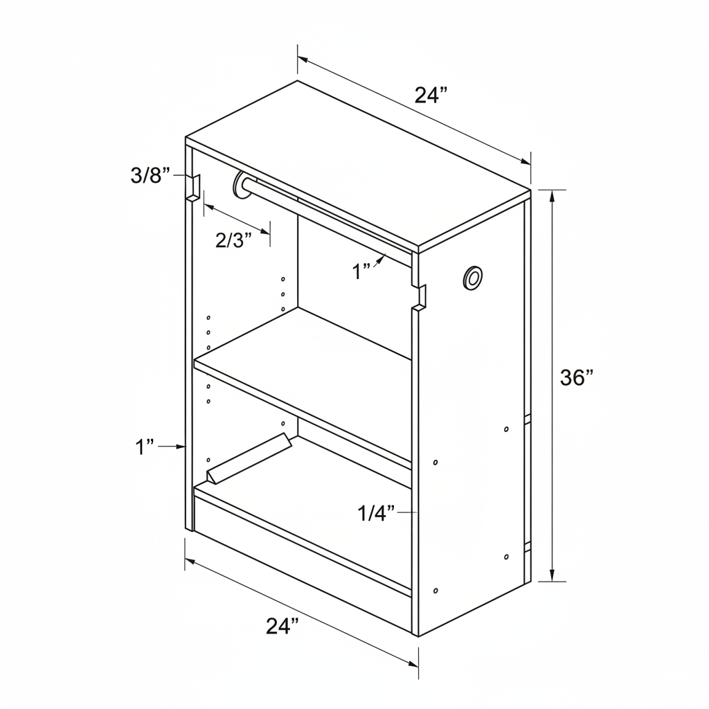 A multi purpose shelf to hang clothes on and store stuff