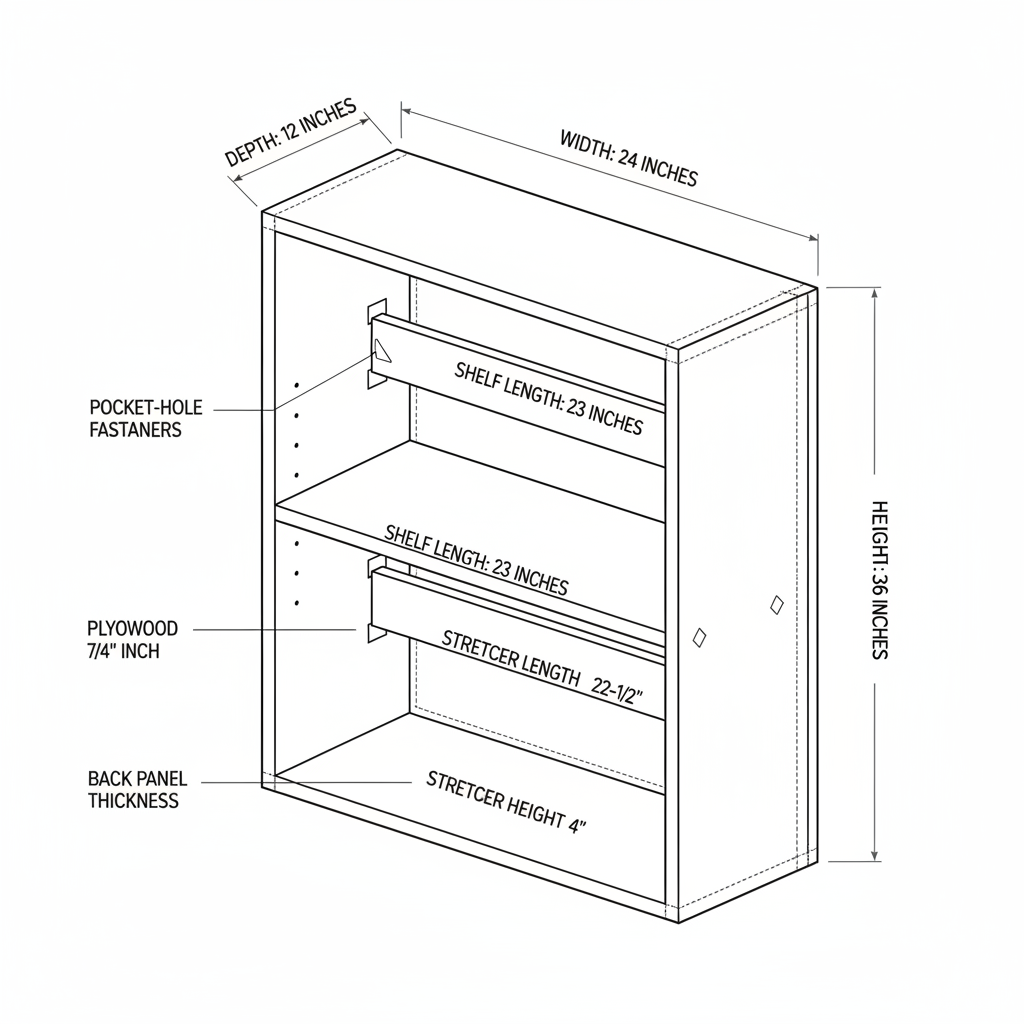 Kids bedroom shelves, wall mounted