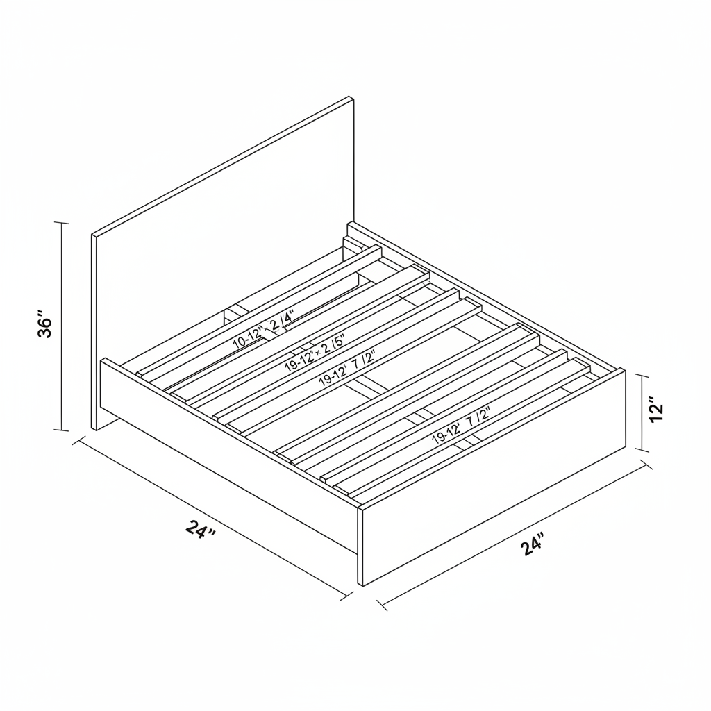 A bed