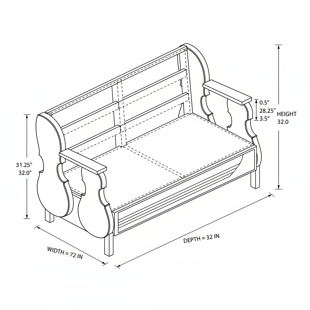 CELLO-THEMED WOODEN LOVESEAT PROJECT