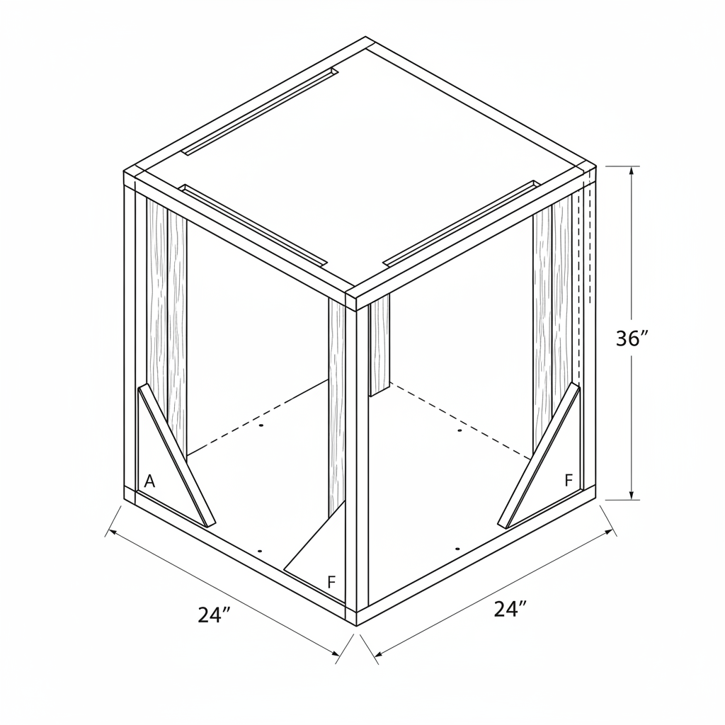12' long 6' wide 8' high tiny home modulative