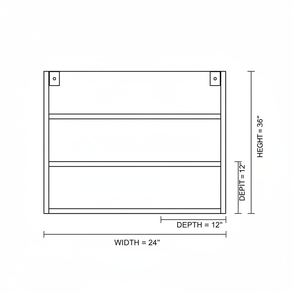 Kids bedroom shelves, wall mounted