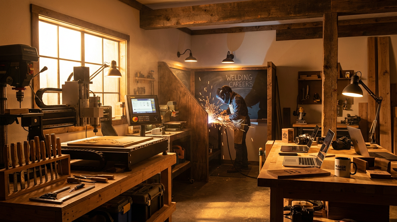 TigerDen Daily: Wednesday, April 1, 2026 — Precision Tech, Welding Careers, and Maker Marketing