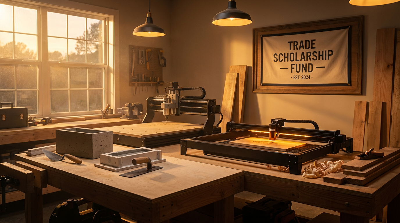 TigerDen Daily: April 13, 2026 - High-Tech Tools, Trade Scholarships, and Concrete DIY Mastery