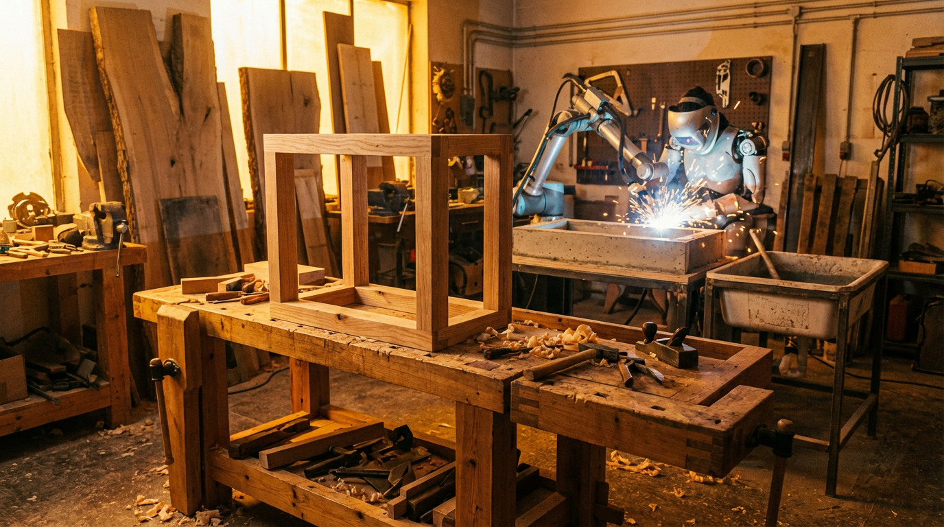 TigerDen Daily: Humanoid Welders, HVAC Hiring Booms, and DIY Concrete Kitchens (April 19, 2026)