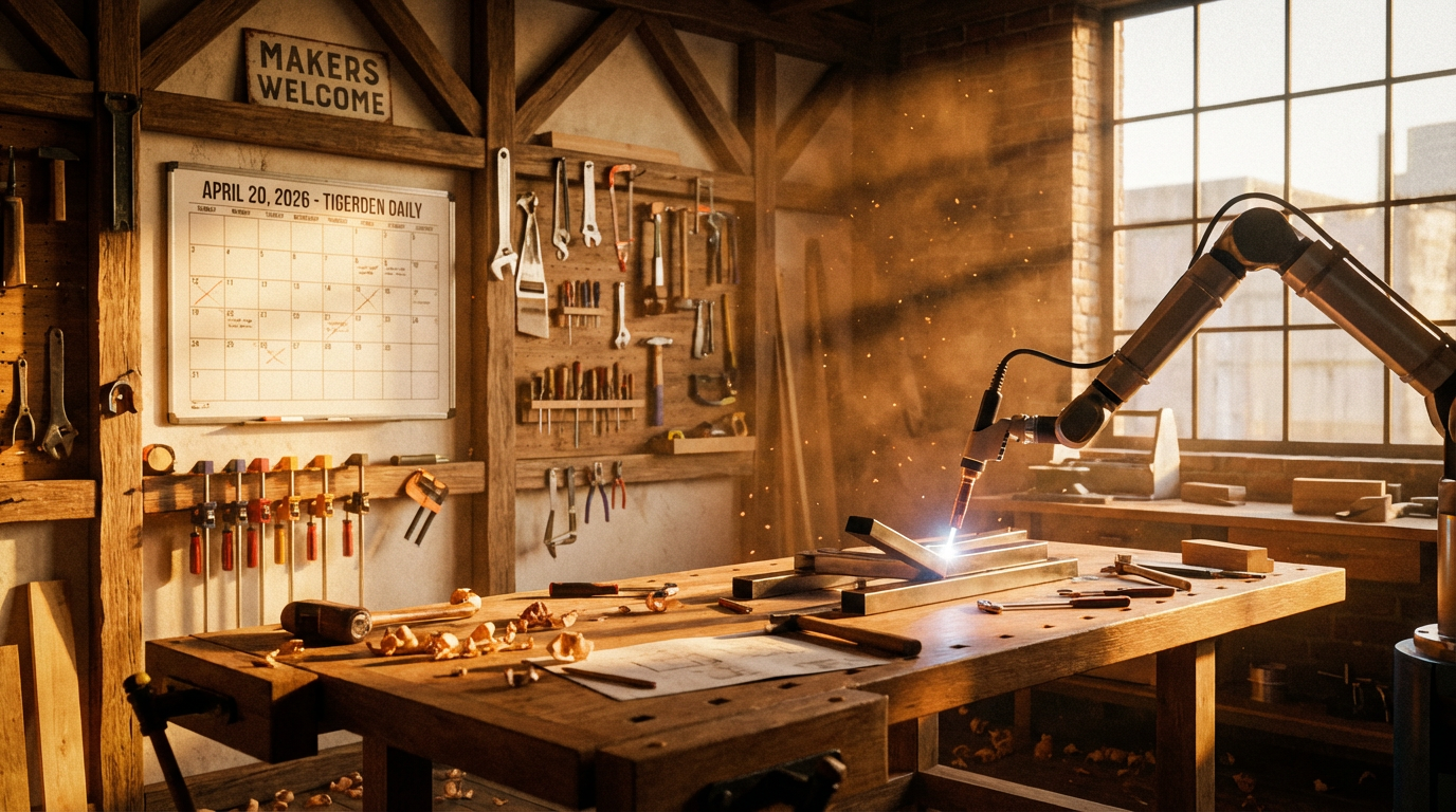 TigerDen Daily | April 20, 2026: The Robot Welders are Here & How to Score $1,500 in Free Tools