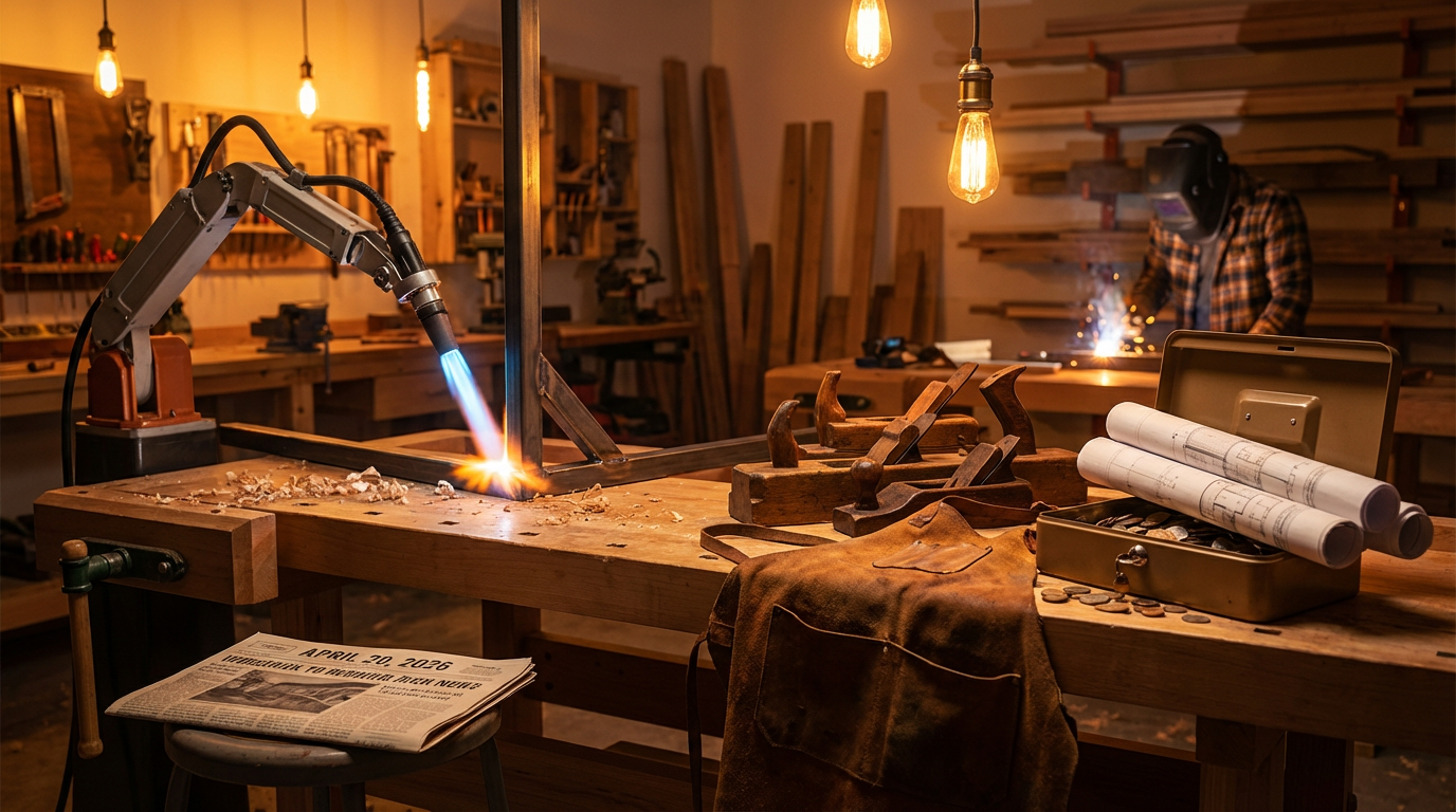 TigerDen Daily: Robotic Welders, Maker Millions, and the Monday Trade Report (April 20, 2026)