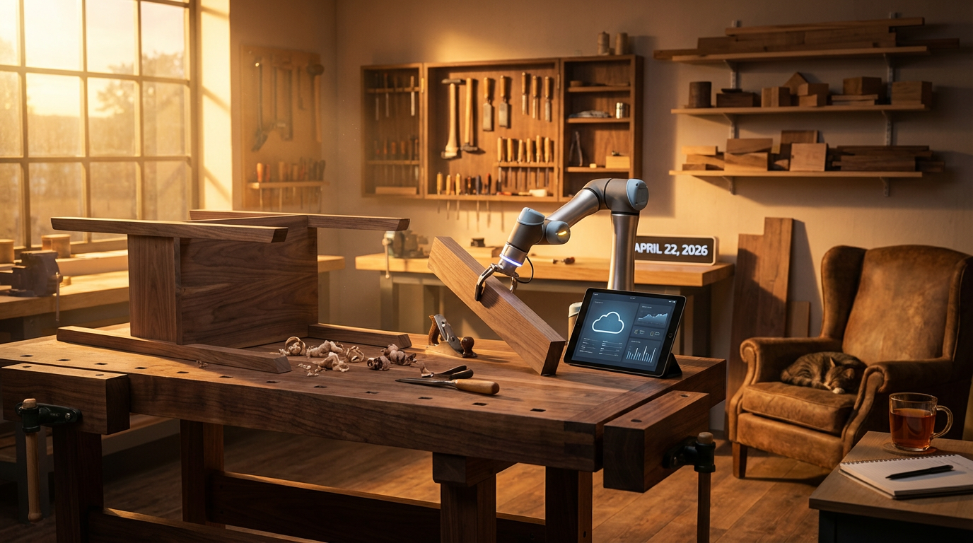 TigerDen Daily: Robotic Coworkers, AWS Career Moves, and DIY Walnut Upgrades (Wednesday, April 22, 2026)