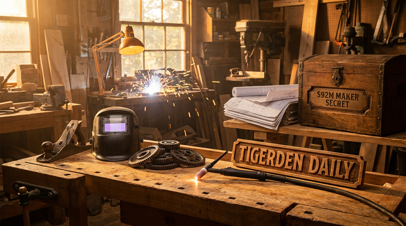 TigerDen Daily: Heavy-Duty Welding Tech & The $92M Maker Secret (May 11, 2026)