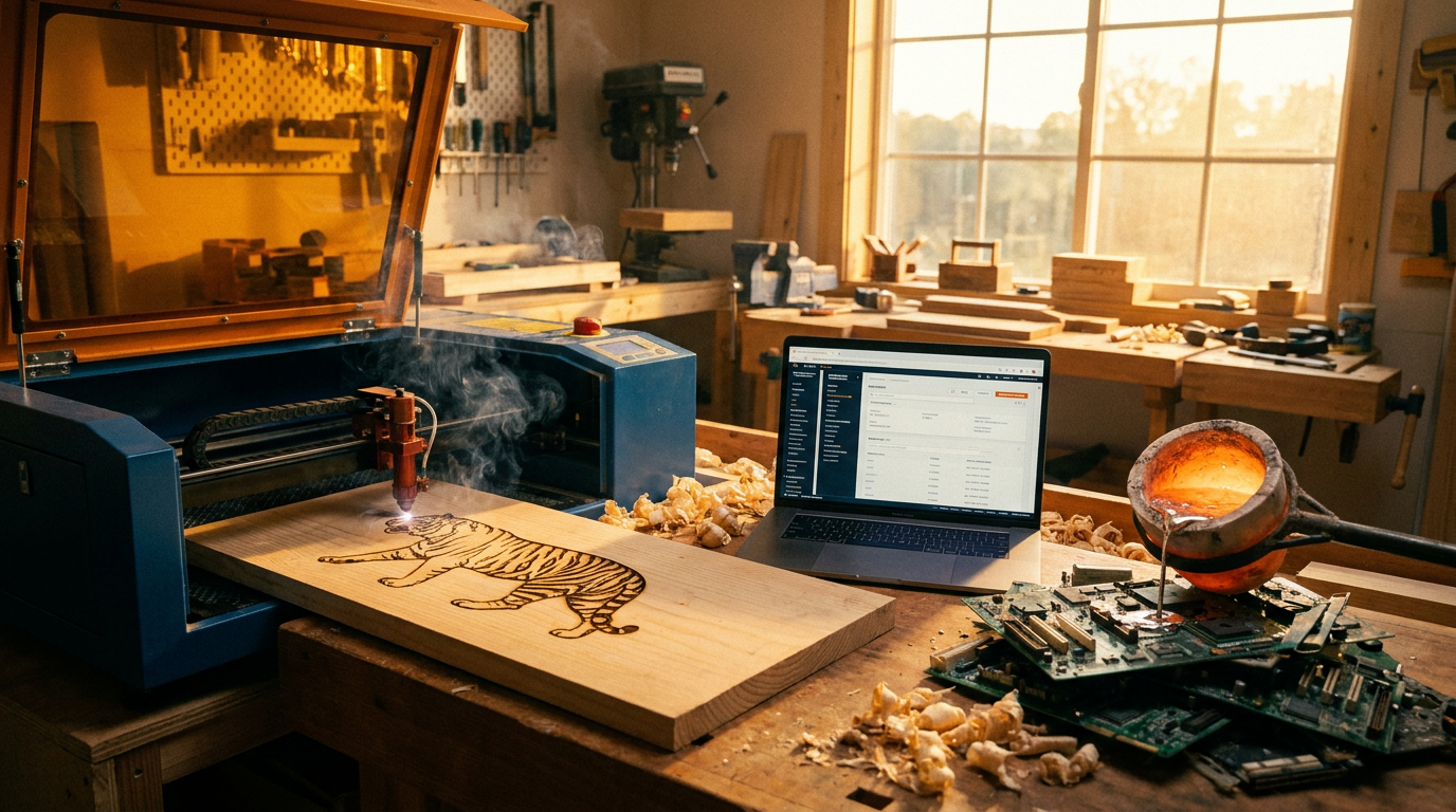 TigerDen Daily: Precision Lasers, AWS Careers, and E-Waste Gold (May 13, 2026)