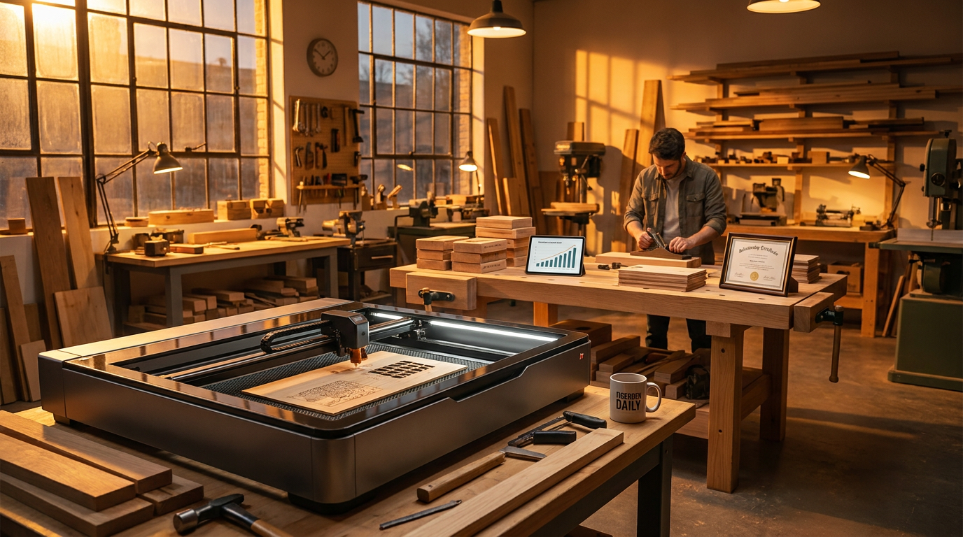 TigerDen Daily | May 25, 2026: Next-Gen Lasers, Scaling Your Maker Business, and Career-Boosting Scholarships