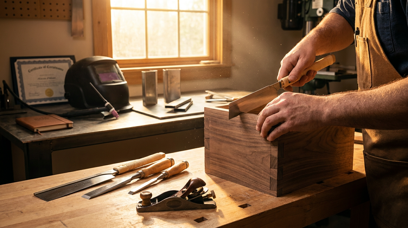 TigerDen Daily: Precision Joinery, Welding Certs & Side Hustle Secrets (June 3, 2026)