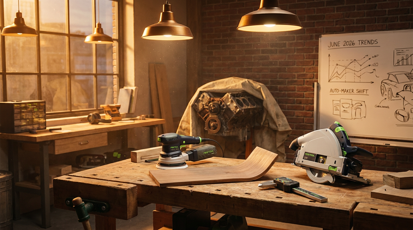 TigerDen Daily: June 6, 2026 – Festool's New Frontiers, Automotive Career Shifts, and 2026 Maker Trends