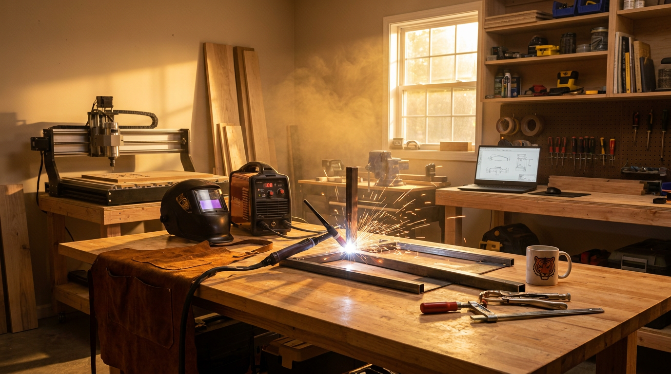 TigerDen Daily: AI Steel Sourcing, Welding Career Booms, and the $100K Side-Hustle Secret (July 8, 2026)