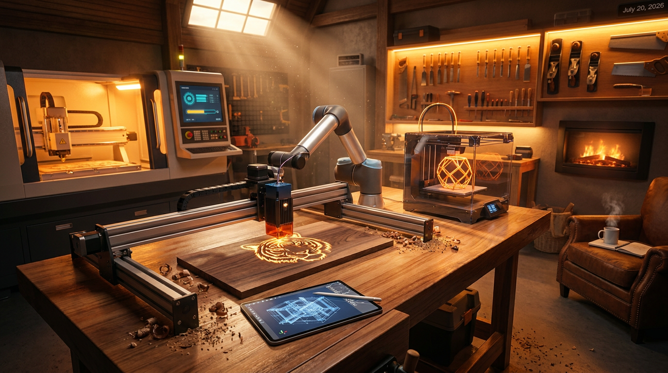 TigerDen Daily: Tech Revolutions in Fabrication & Your 11-Step Maker Mogul Roadmap (July 20, 2026)