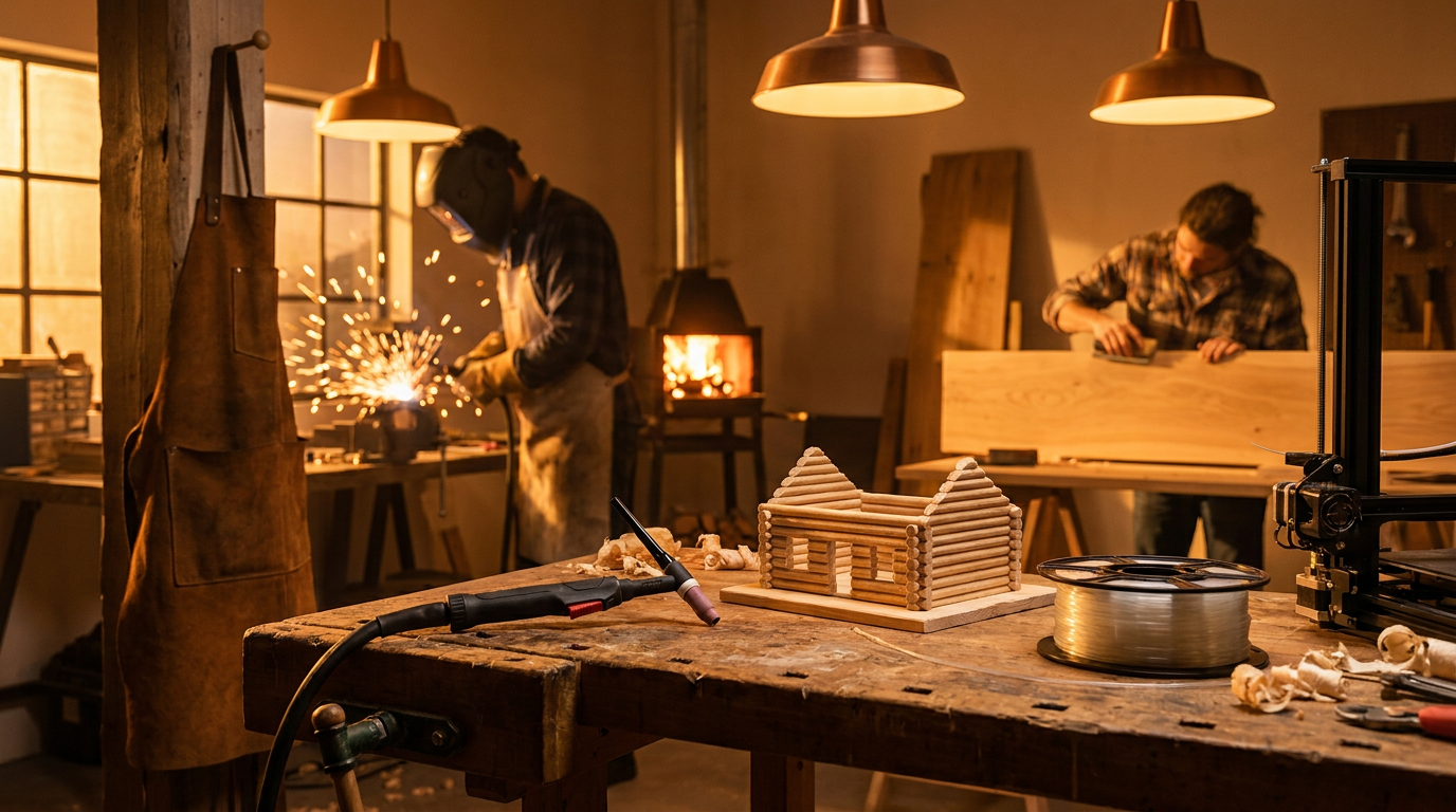 TigerDen Daily: Next-Gen 3D Materials, Welding Career Leaps, and DIY Cabin Builds (Wednesday, July 29, 2026)