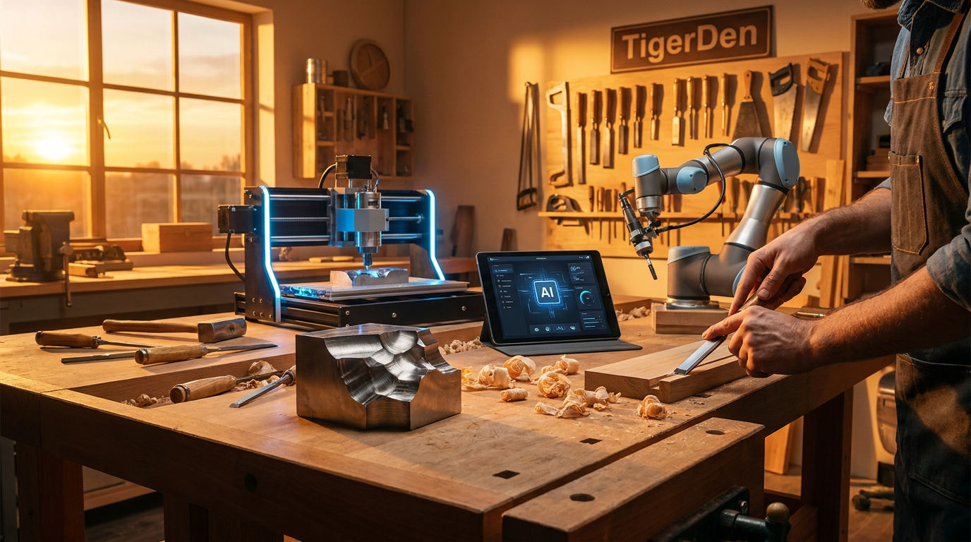TigerDen Daily: Titanium Machining Breakthroughs & AI Tools for Makers (Aug 6, 2026)