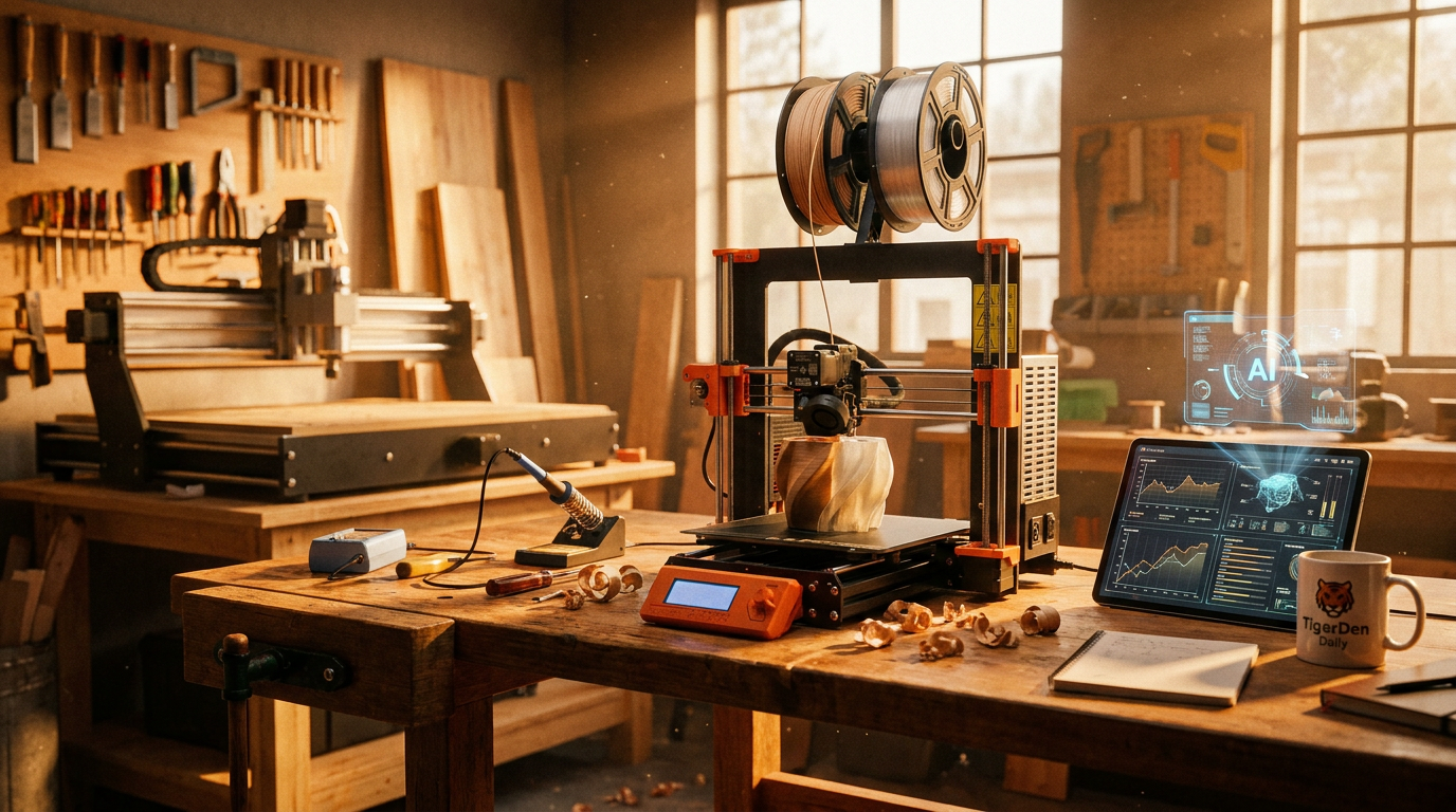 TigerDen Daily: Multi-Material Printing for $55, Meta’s Big Trade Bet, and 2026 AI Marketing Tips (Aug 21, 2026)