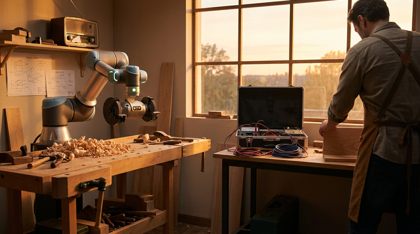 TigerDen Daily: AI Grinding Robots, Electrical Career Transitions, and Passive Income for Makers (Sept 1, 2026)