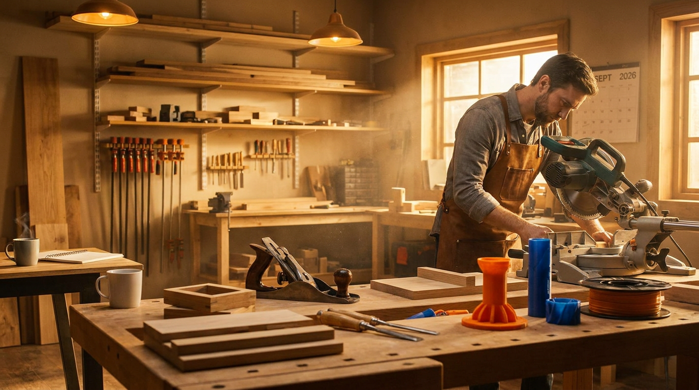 TigerDen Daily: 3D Printing Secrets, The Trade Labor Squeeze, and High-Profit Woodworking (Sept 17, 2026)