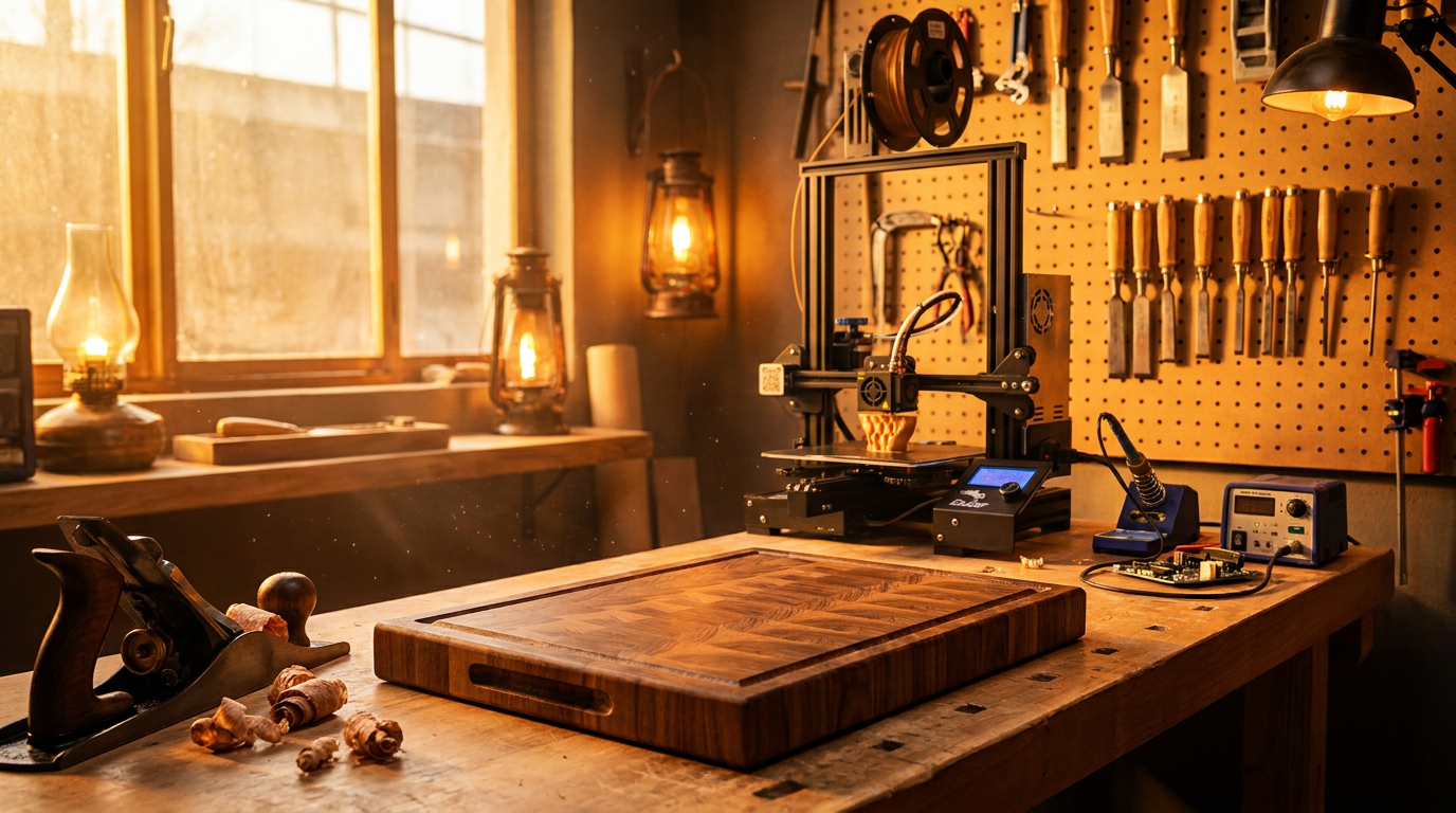 TigerDen Daily: 3D Printing Patent Wars, The Multi-Trade Edge, and DIY Cutting Board Mastery (Oct 9, 2026)