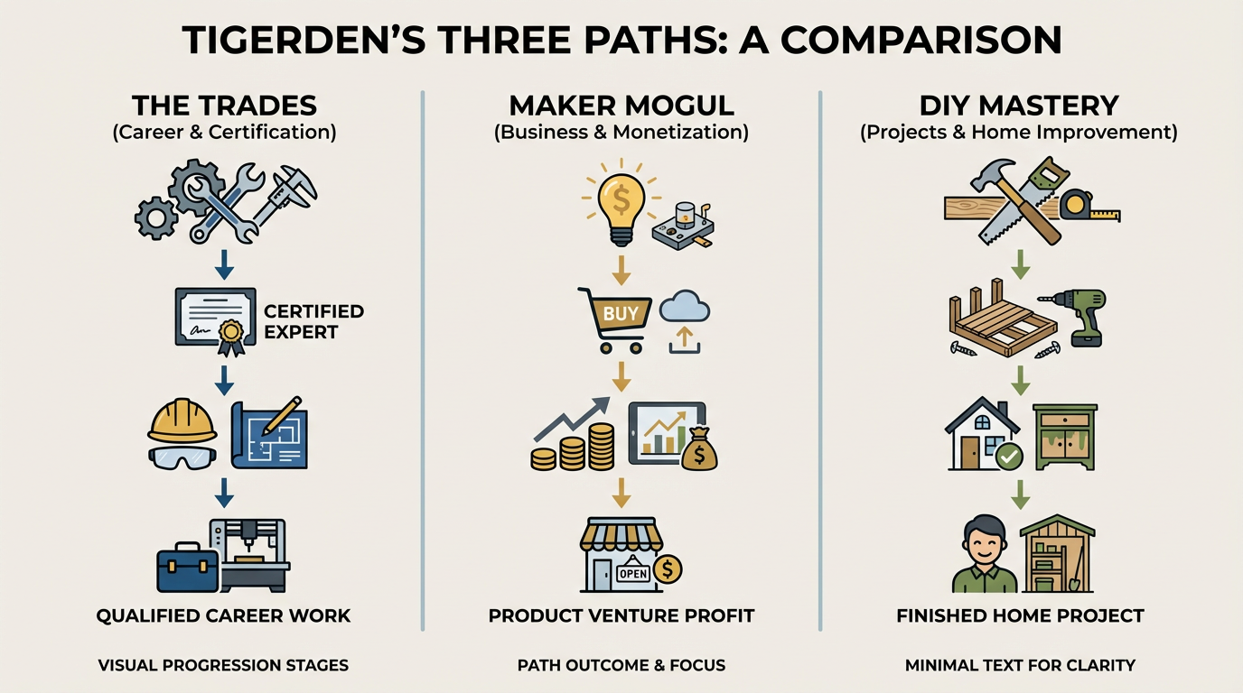 The TigerDen Learning Paths: Choosing the right journey for your goals