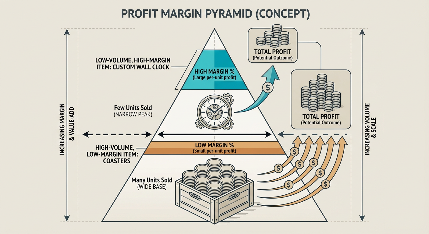 Profit Margin Comparison: Large Furniture vs. Small Decorative Goods