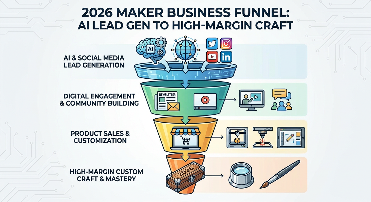 2026 Small Business Growth Funnel: Social Awareness to Repeat Client