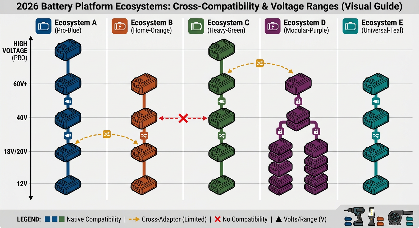 Comparison of Battery Platform Ecosystems for 2026