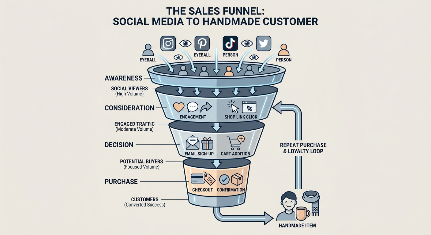 The Sales Funnel: Converting Social Media Followers into Loyal Customers