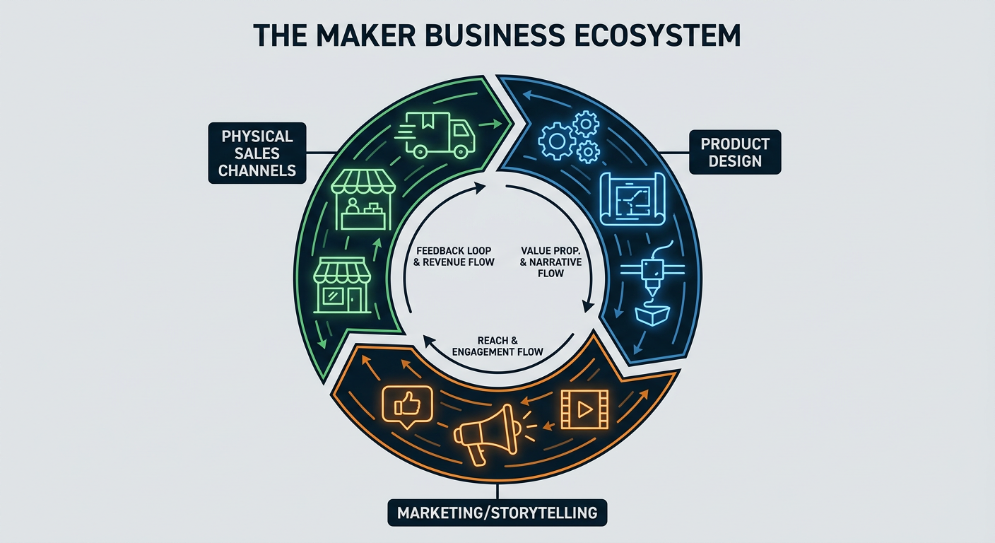 The Maker Business Ecosystem: Marketing, Production, and Sales