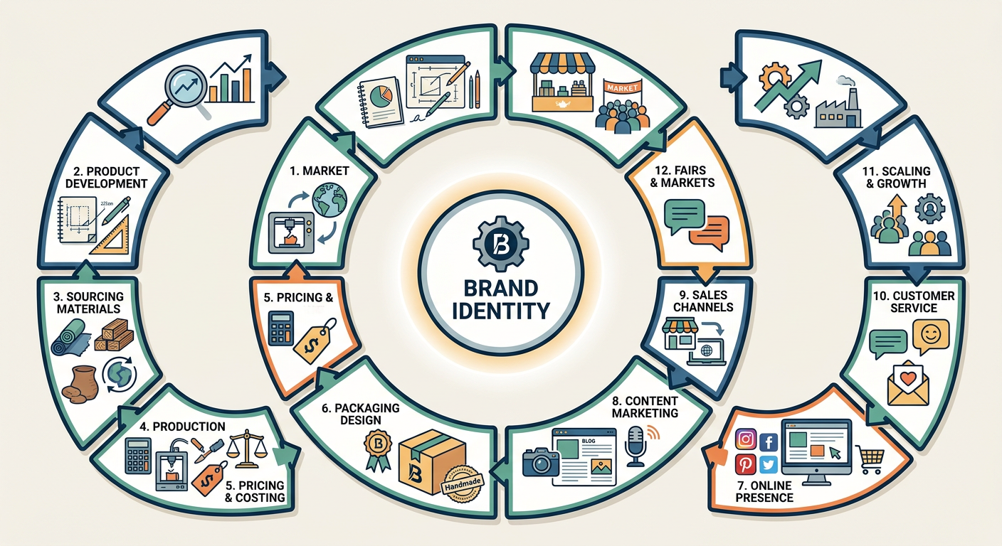 The 12-Step Roadmap from Craft Hobbyist to Business Owner