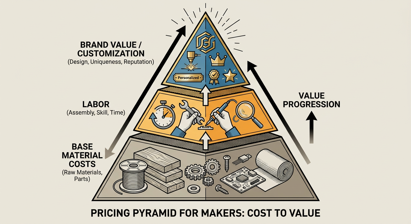 The Maker Mogul Pricing Formula for Custom Goods