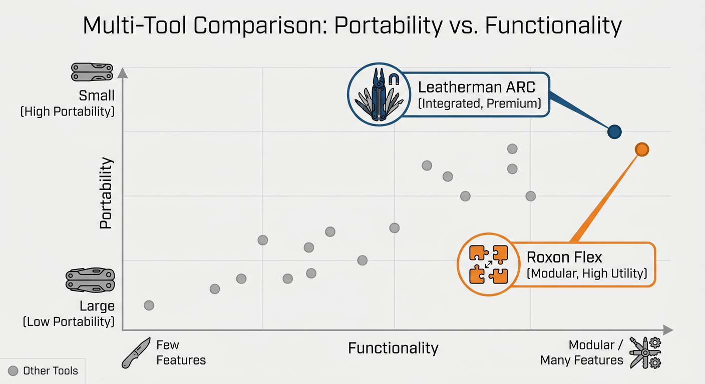 Comparison of Multi-Tool Portability vs. Functionality