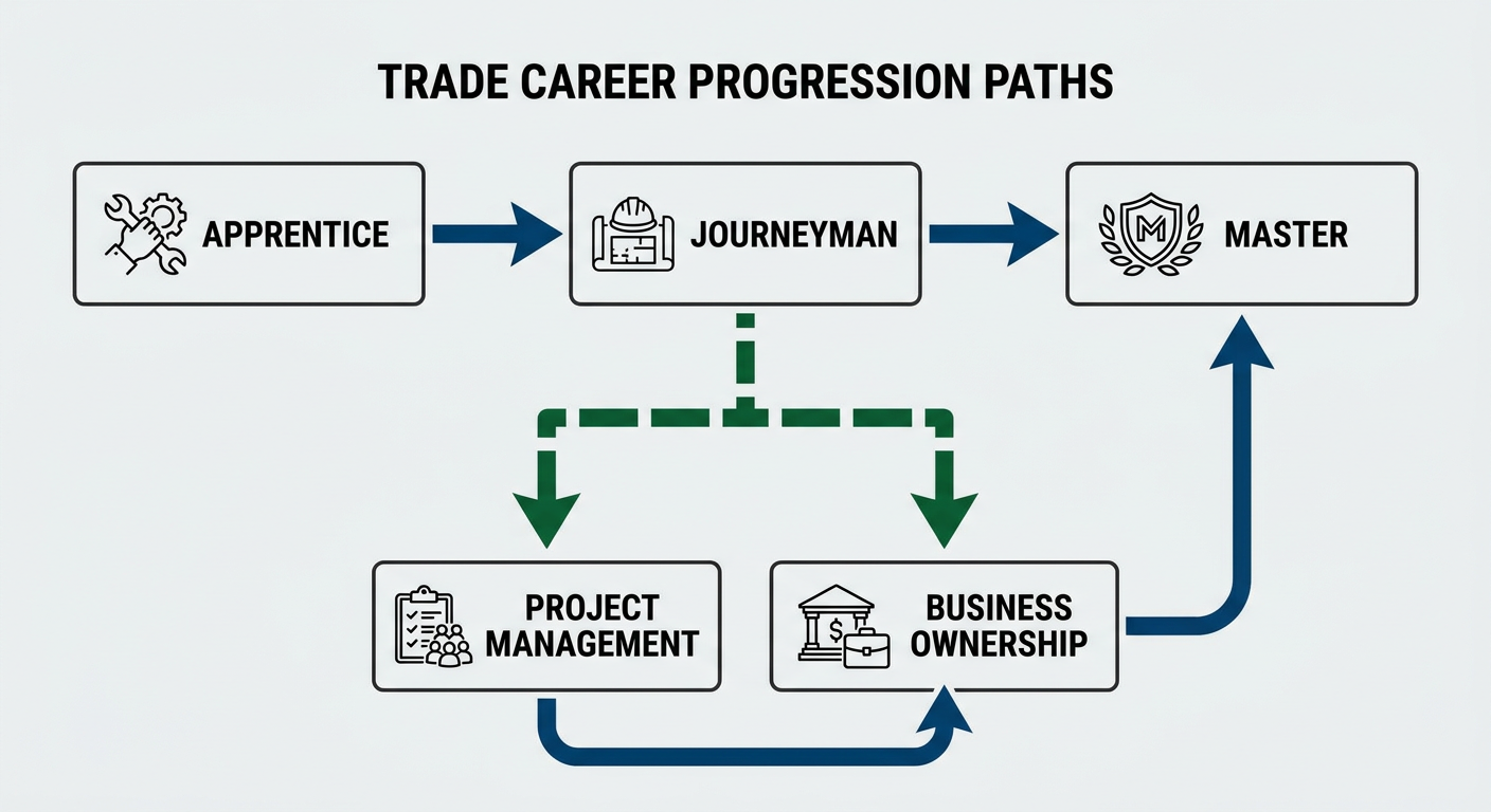 Career Path Comparison: Apprentice to Master vs. Project Management