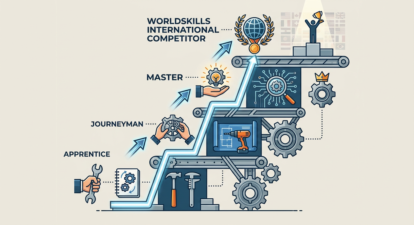 The career roadmap from apprentice to master plumber and international competitor