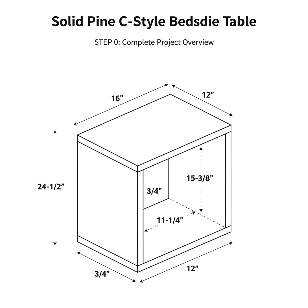 Bed table for invalid patient