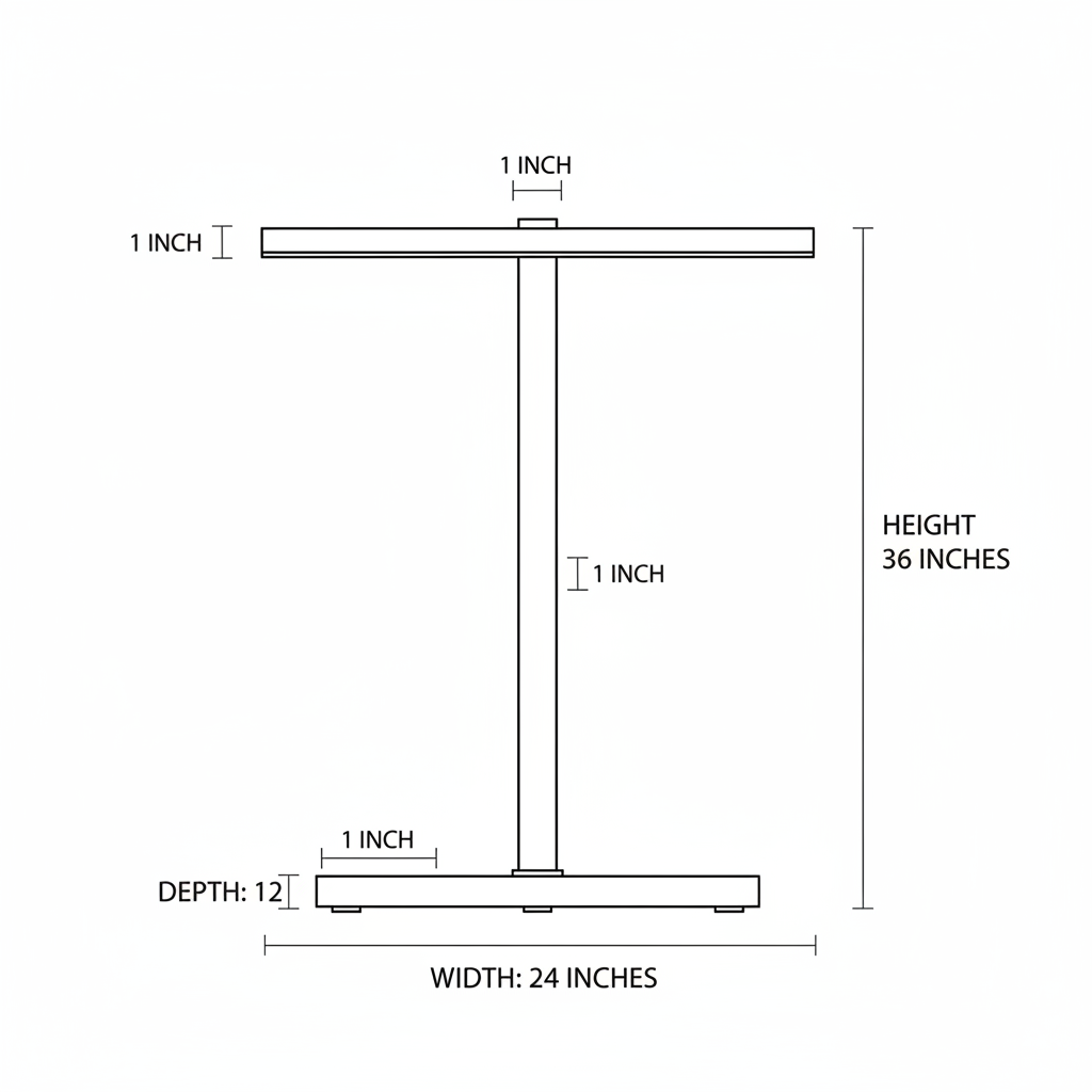 Modernist Linear Floor Lamp