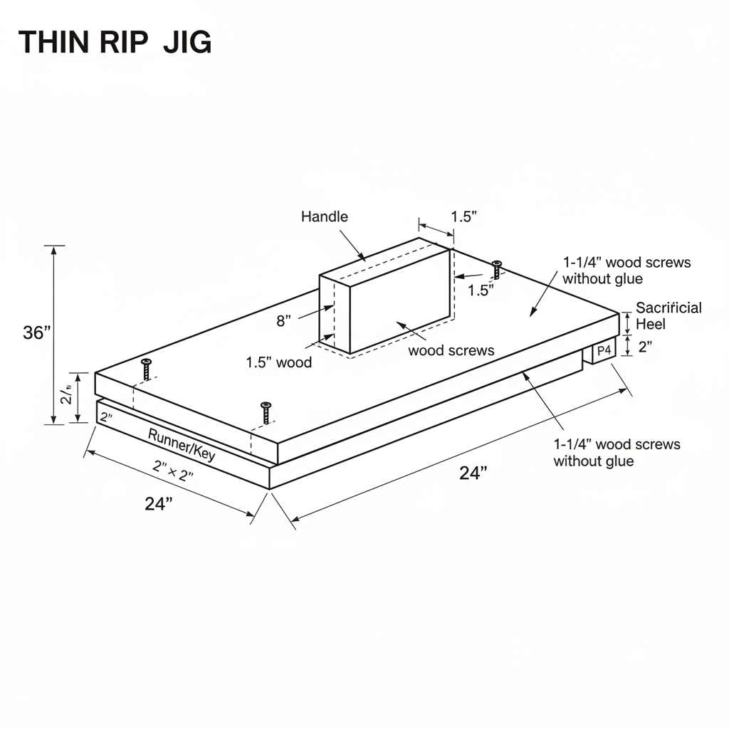 Thin Rip Jig - from Video