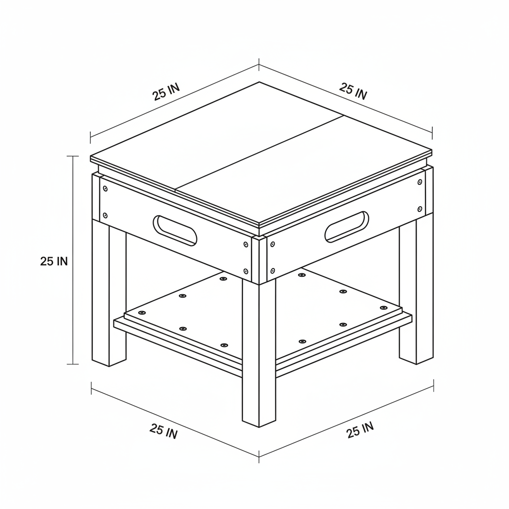 Portable workbench