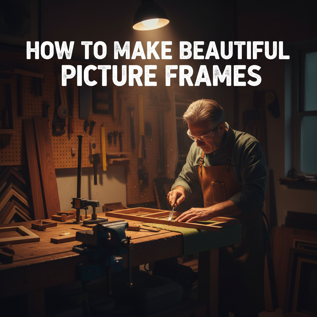 How to make beautiful picture frames