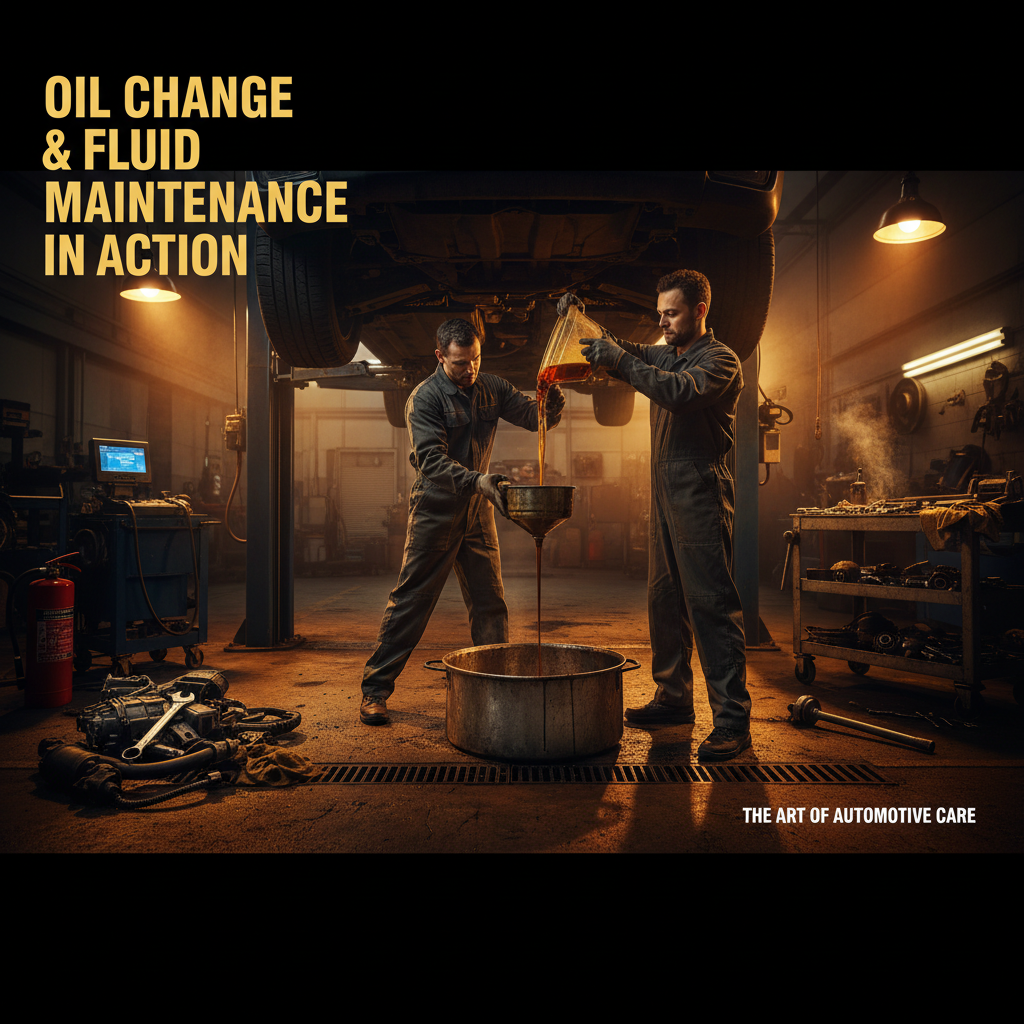 Oil Change & Fluid Maintenance